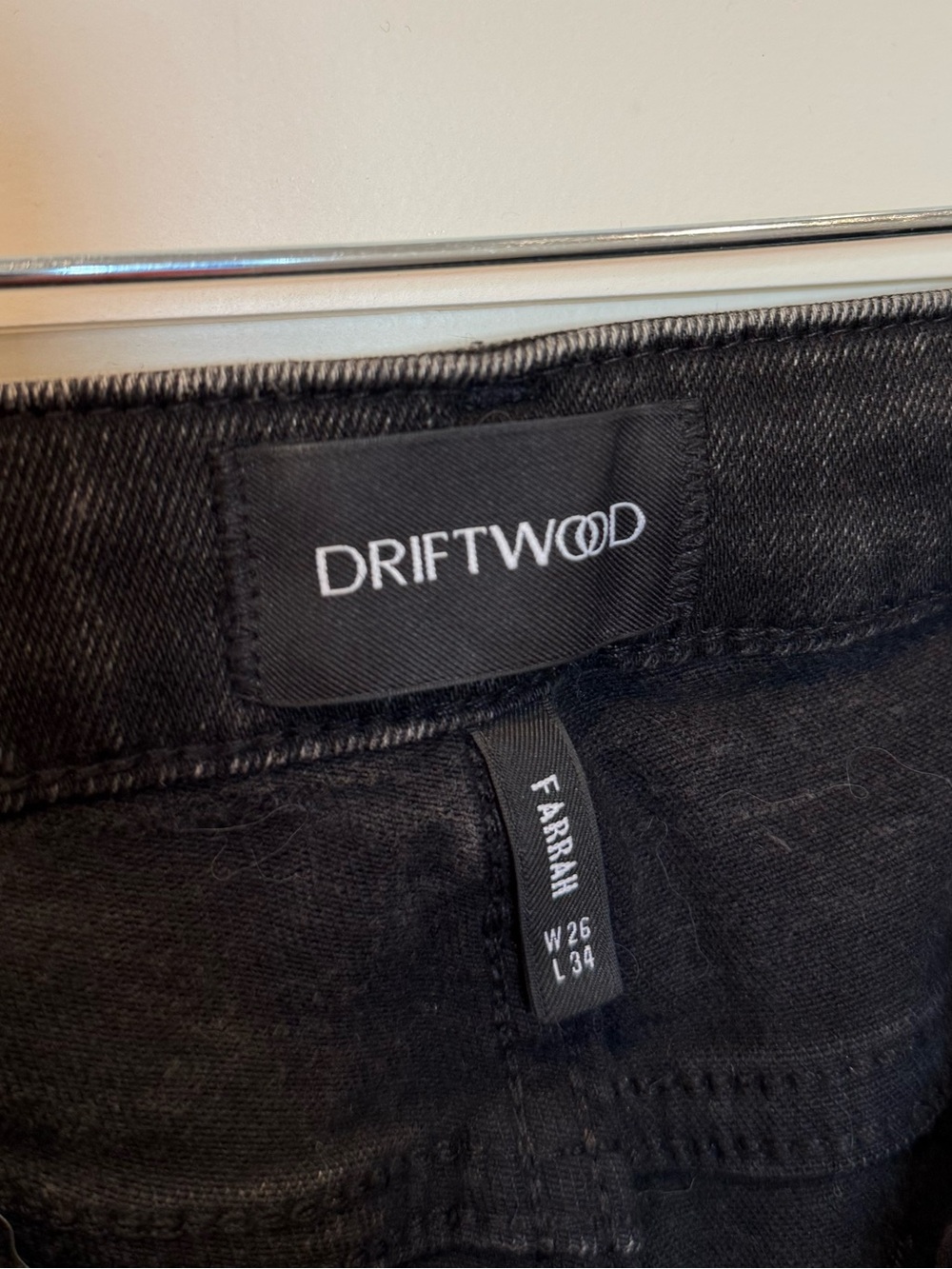 Free People Driftwood Farrah Lovers Lane Flare Jeans 26 - Picture 8 of 10